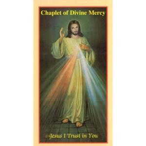 Divine Mercy Chaplet Prayer Cards